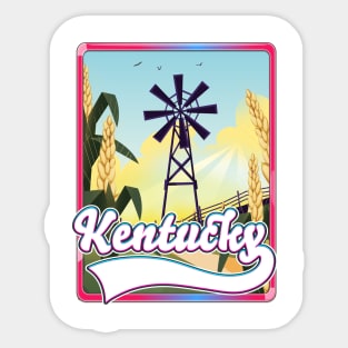 Kentucky Travel postcard Sticker